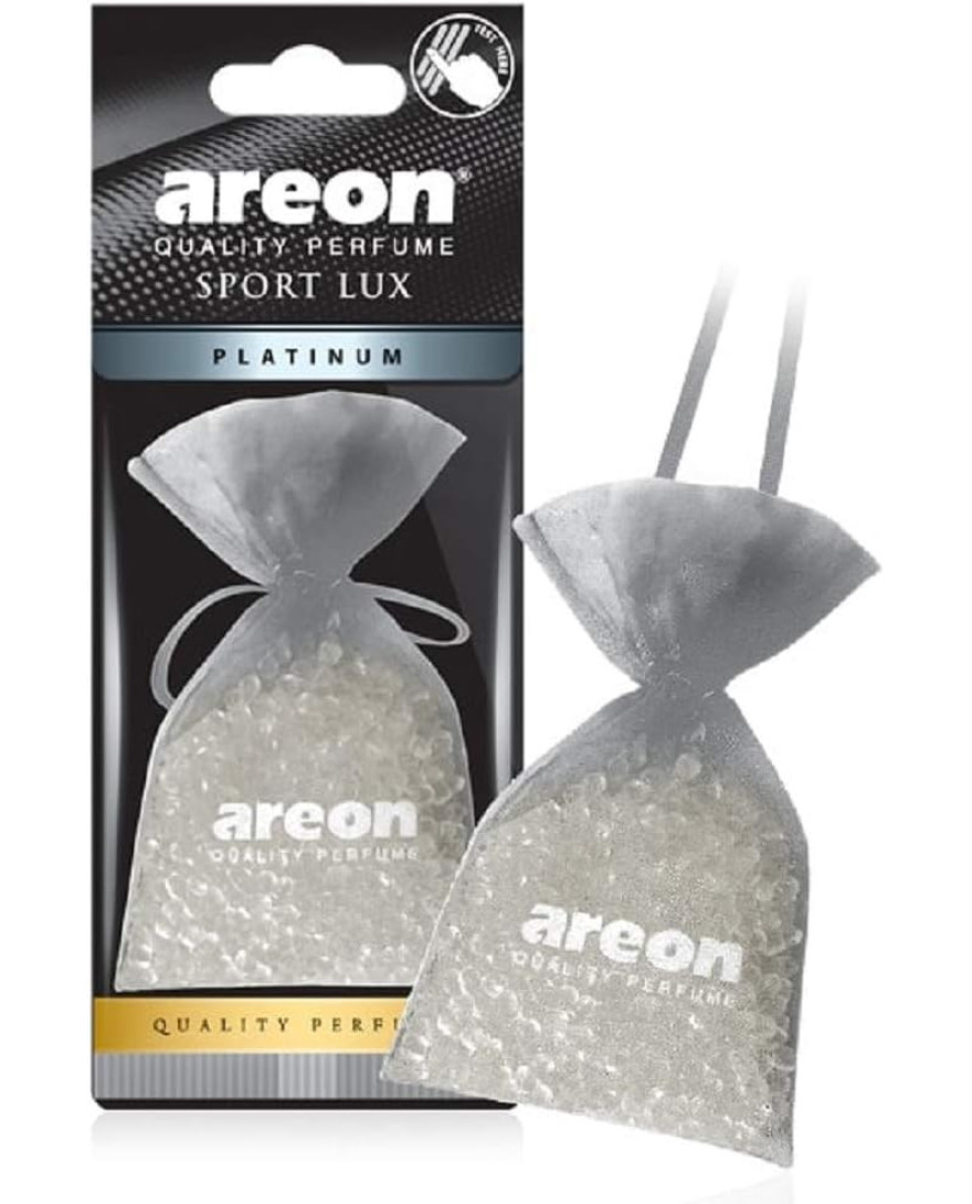 AREON Pearls Lux Platinum Car And Home Air Freshener I Quality Perfume I APL04 